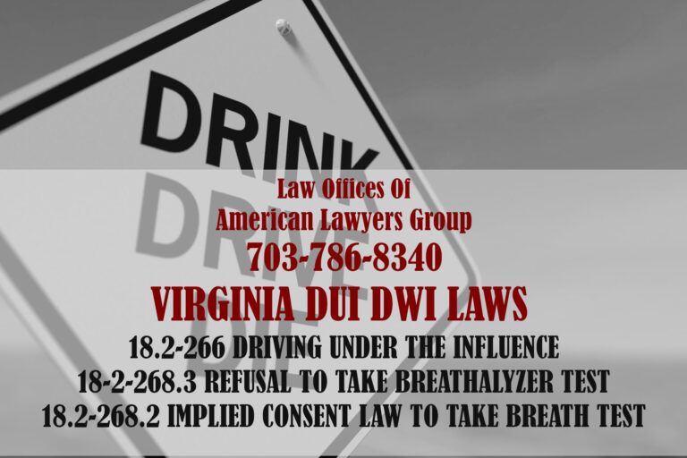 Abogados de DUI en Fairfax Virginia